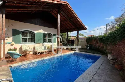 Casa com 3 dormitórios à venda, 166 m² por r$ 480.000,00 - belmira novaes - peruíbe/sp