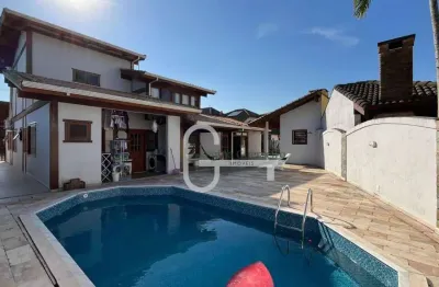 Casa com 4 dormitórios à venda, 420 m² por r$ 1.700.000,00 - condomínio aldeia da juréia - peruíbe/sp