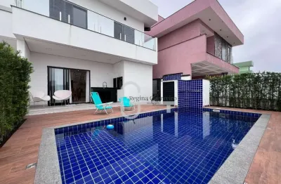 Casa com 4 dormitórios à venda, 207 m² por r$ 1.450.000,00 - condomínio flora rica - peruíbe/sp