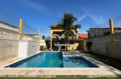 Casa com 3 dormitórios à venda, 220 m² por r$ 1.190.000,00 - parque balneário oásis - peruíbe/sp