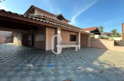 Casa com 3 dormitórios à venda, 250 m² por r$ 750.000,00 - balneário stella maris - peruíbe/sp