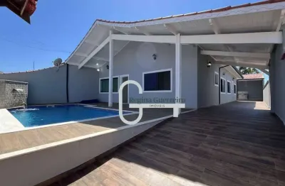 Casa com 4 dormitórios à venda, 197 m² por r$ 900.000,00 - jardim ribamar - peruíbe/sp