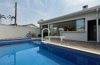 Casa com 3 dormitórios à venda, 135 m² por r$ 1.060.000,00 - balneário três marias - peruíbe/sp