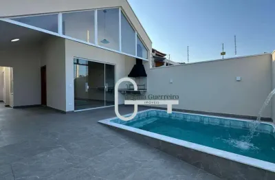 Casa com 2 dormitórios à venda, 80 m² por r$ 430.000,00 - flora rica ii - peruíbe/sp