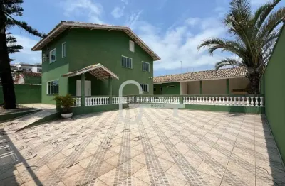 Casa com 5 dormitórios à venda, 246 m² por r$ 770.000,00 - balneario samburá - peruíbe/sp