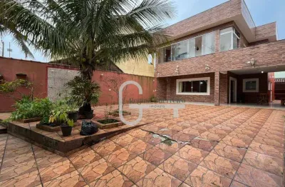 Casa com 7 dormitórios à venda, 276 m² por r$ 800.000,00 - belmira novaes - peruíbe/sp