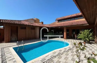Casa com 5 dormitórios à venda, 254 m² por r$ 1.400.000,00 - jardim imperador - peruíbe/sp