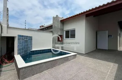 Casa com 3 dormitórios à venda, 80 m² por r$ 430.000,00 - flora rica iii - peruíbe/sp