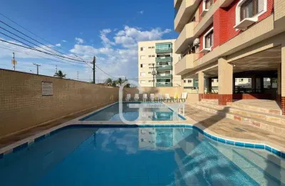 Apartamento com 3 dormitórios à venda, 125 m² por r$ 600.000,00 - parque balneário oásis - peruíbe/sp