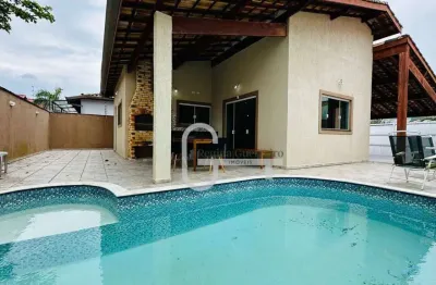 Casa com 3 dormitórios à venda, 140 m² por r$ 780.000,00 - jardim beira mar - peruíbe/sp