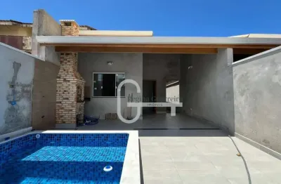 Casa com 3 dormitórios à venda, 107 m² por r$ 510.000,00 - parque d'aville residencial - peruíbe/sp