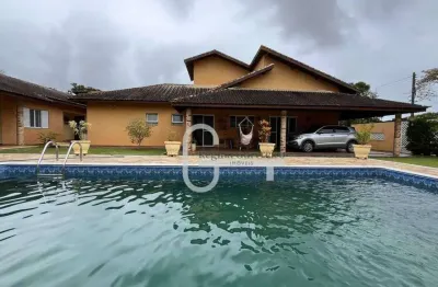 Casa com 5 dormitórios à venda, 214 m² por r$ 1.300.000,00 - residencial são luiz - peruíbe/sp