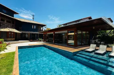 Casa com 5 dormitórios à venda, 630 m² por r$ 4.000.000,00 - bougainvillee ii - peruíbe/sp