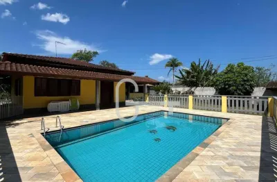 Chácara com 3 dormitórios à venda, 3000 m² por r$ 850.000,00 - chácaras tamoio - peruíbe/sp