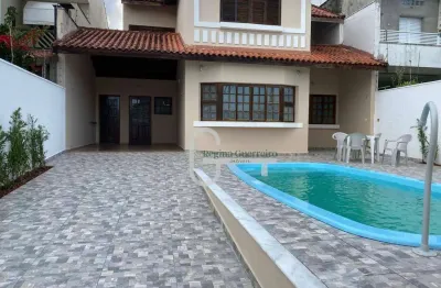 Casa com 4 dormitórios à venda, 183 m² por R$ 650.000,00 - Balneário Três Marias - Peruíbe/SP