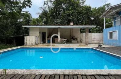 Casa com 2 dormitórios à venda, 200 m² por r$ 700.000,00 - guaraú - peruíbe/sp