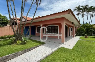 Casa com 3 dormitórios à venda, 170 m² por r$ 1.000.000,00 - parque balneário oásis - peruíbe/sp
