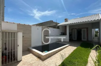 Casa com 2 dormitórios à venda, 90 m² por r$ 420.000,00 - parque d'aville residencial - peruíbe/sp