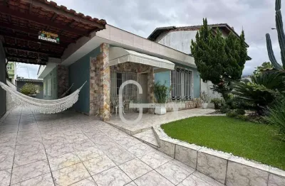Casa com 3 dormitórios à venda, 148 m² por r$ 435.000,00 - balneário são joão batista ii - peruíbe/sp