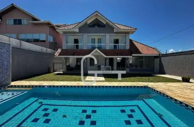 Sobrado frente mar com 5 dormitórios à venda, 350 m² por r$ 1.500.000 - balneário stella maris - peruíbe/sp