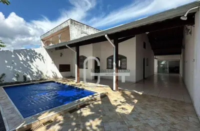 Casa com 4 dormitórios à venda, 170 m² por r$ 530.000,00 - guaraú - peruíbe/sp