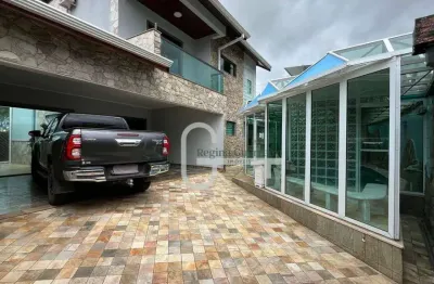 Casa com 6 dormitórios à venda, 257 m² por r$ 2.500.000,00 - jardim ribamar - peruíbe/sp