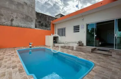 Casa com 1 dormitório à venda, 60 m² por r$ 300.000,00 - balneário três marias - peruíbe/sp