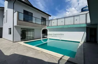 Casa com 5 dormitórios à venda, 260 m² por r$ 2.500.000,00 - jardim ribamar - peruíbe/sp