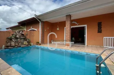 Casa com 3 dormitórios à venda, 150 m² por r$ 600.000,00 - parque balneário oásis - peruíbe/sp