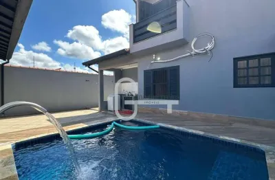 Casa com 3 dormitórios à venda, 150 m² por r$ 860.000,00 - balneario samburá - peruíbe/sp