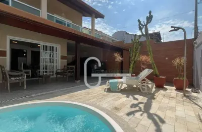 Casa com 4 dormitórios à venda, 311 m² por r$ 1.300.000,00 - balneário josedy - peruíbe/sp