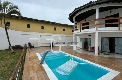 Casa com 6 dormitórios à venda, 369 m² por r$ 890.000,00 - estância balneária maria helena novaes - peruíbe/sp