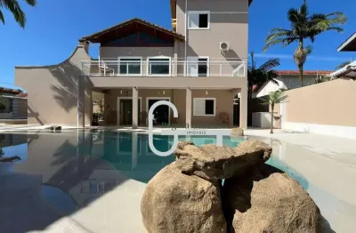 Casa com 5 dormitórios à venda, 490 m² por r$ 2.700.000,00 - jardim imperador - peruíbe/sp