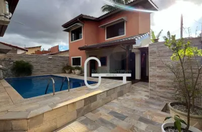 Casa com 3 dormitórios à venda, 184 m² por r$ 990.000,00 - jardim barra de jangada - peruíbe/sp