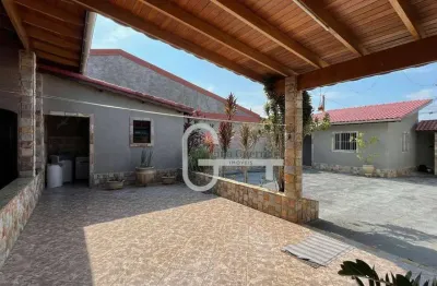 Casa com 3 dormitórios à venda, 113 m² por r$ 450.000,00 - jardim barra de jangada - peruíbe/sp