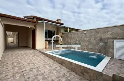 Casa com 3 dormitórios à venda, 92 m² por r$ 432.000,00 - cidade nova peruibe - peruíbe/sp