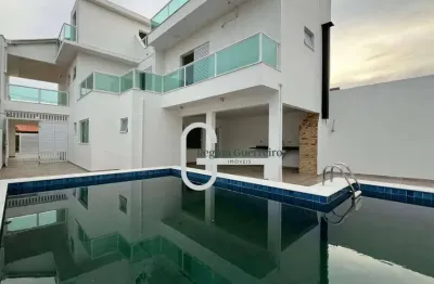 Casa com 4 dormitórios à venda, 300 m² por r$ 1.280.000,00 - balneário josedy - peruíbe/sp