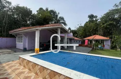 Casa com 3 dormitórios à venda, 200 m² por r$ 430.000,00 - guaraú - peruíbe/sp