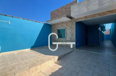 Casa com 2 dormitórios à venda, 82 m² por r$ 300.000,00 - balneário são joão batista ii - peruíbe/sp