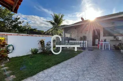 Casa com 3 dormitórios à venda, 43 m² por r$ 360.000,00 - guaraú - peruíbe/sp