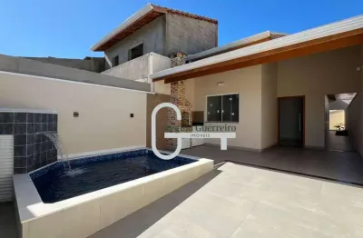 Casa com 3 dormitórios à venda, 107 m² por r$ 500.000,00 - parque d'aville residencial - peruíbe/sp
