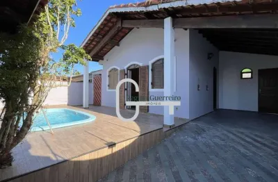 Casa com 3 dormitórios à venda, 117 m² por r$ 532.000,00 - parque balneário oásis - peruíbe/sp