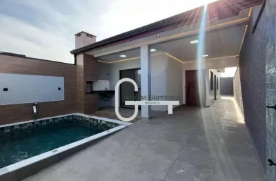 Casa com 2 dormitórios à venda, 80 m² por r$ 480.000,00 - balneário flora rica - peruíbe/sp