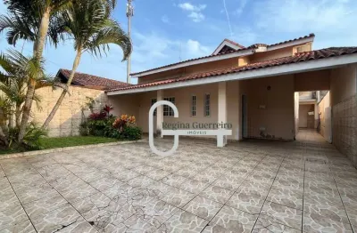 Casa com 3 dormitórios à venda, 131 m² por r$ 380.000,00 - bal. casablanca - peruíbe/sp