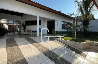 Casa com 3 dormitórios à venda, 180 m² por r$ 580.000,00 - parque balneário oásis - peruíbe/sp