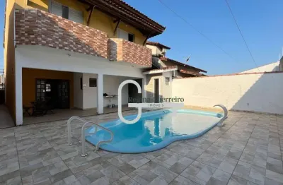 Casa com 4 dormitórios à venda, 199 m² por r$ 750.000,00 - parque balneário oásis - peruíbe/sp