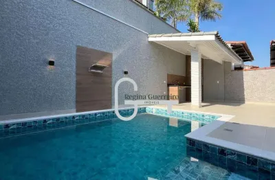 Casa com 3 dormitórios à venda, 133 m² por r$ 999.000,00 - parque balneário oásis - peruíbe/sp