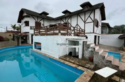 Casa com 5 dormitórios à venda, 374 m² por r$ 1.800.000,00 - estância são josé - peruíbe/sp