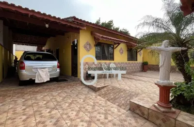 Casa com 2 dormitórios à venda, 145 m² por r$ 500.000,00 - icaraiba - peruíbe/sp