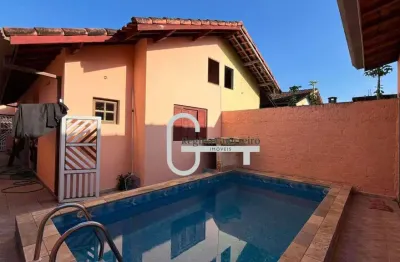 Casa com 2 dormitórios à venda, 91 m² por r$ 325.000,00 - residencial parque daville - peruíbe/sp